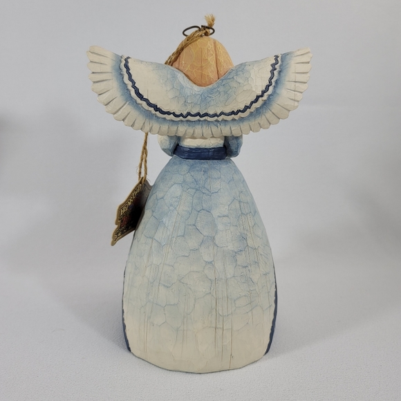 Jim Shore 114404 But The Plans Of The Lord Stand Firm Resin Angel Psalms 33:11 - Picture 6 of 13